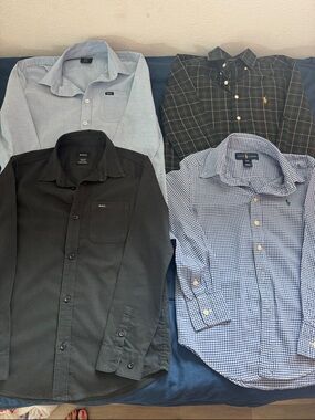 Polo by Ralph Lauren Blue Gingham Button-Down Shirt